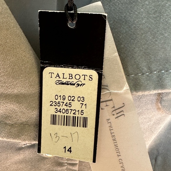 TALBOTS NWT Women's Light Gray Blazer - Picture 7 of 8